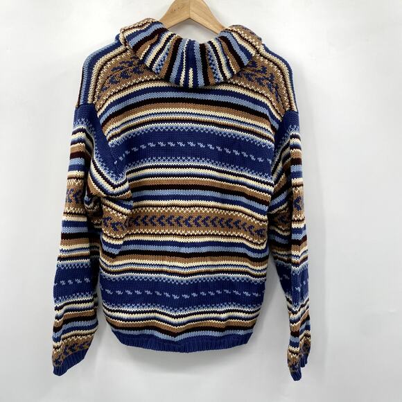 Pendelton Pattern Chunky Knit Cardigan Sweater - Picture 5 of 5